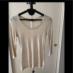 Feminine and flirty Anthropologie top